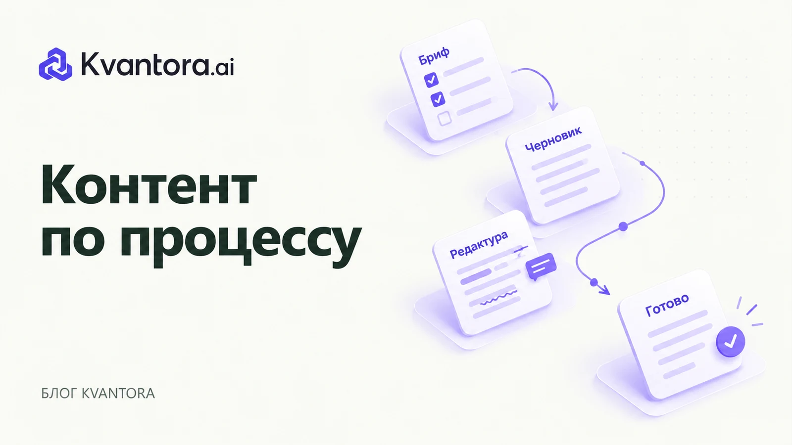 Обложка статьи «Автоматизация контента с ИИ: редакционный процесс без автопубликации»