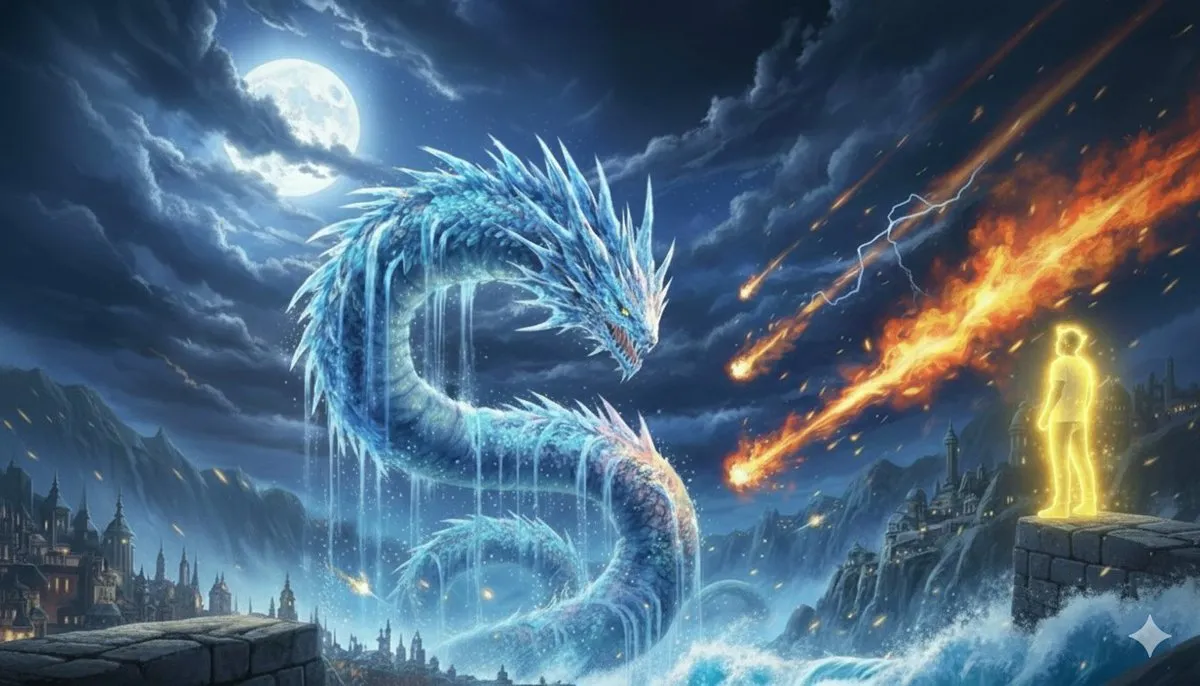 Nishimura Mizuki рядом с Leviathan. · пример 2