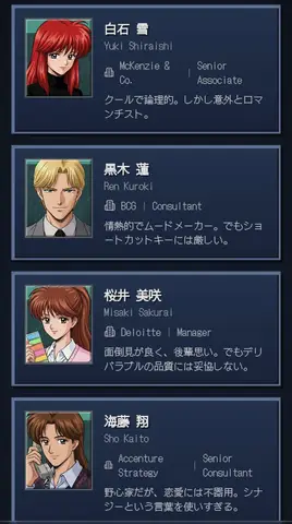 Пример короткого промпта для персонажа в стиле Tokimeki Memorial.