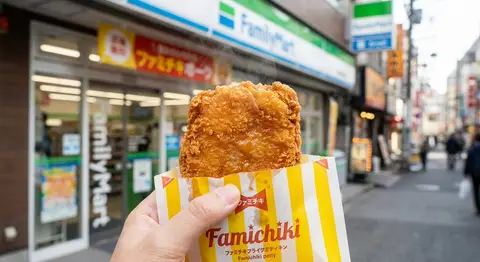 Фотореалистичное изображение продукта Famichiki из магазинов FamilyMart.