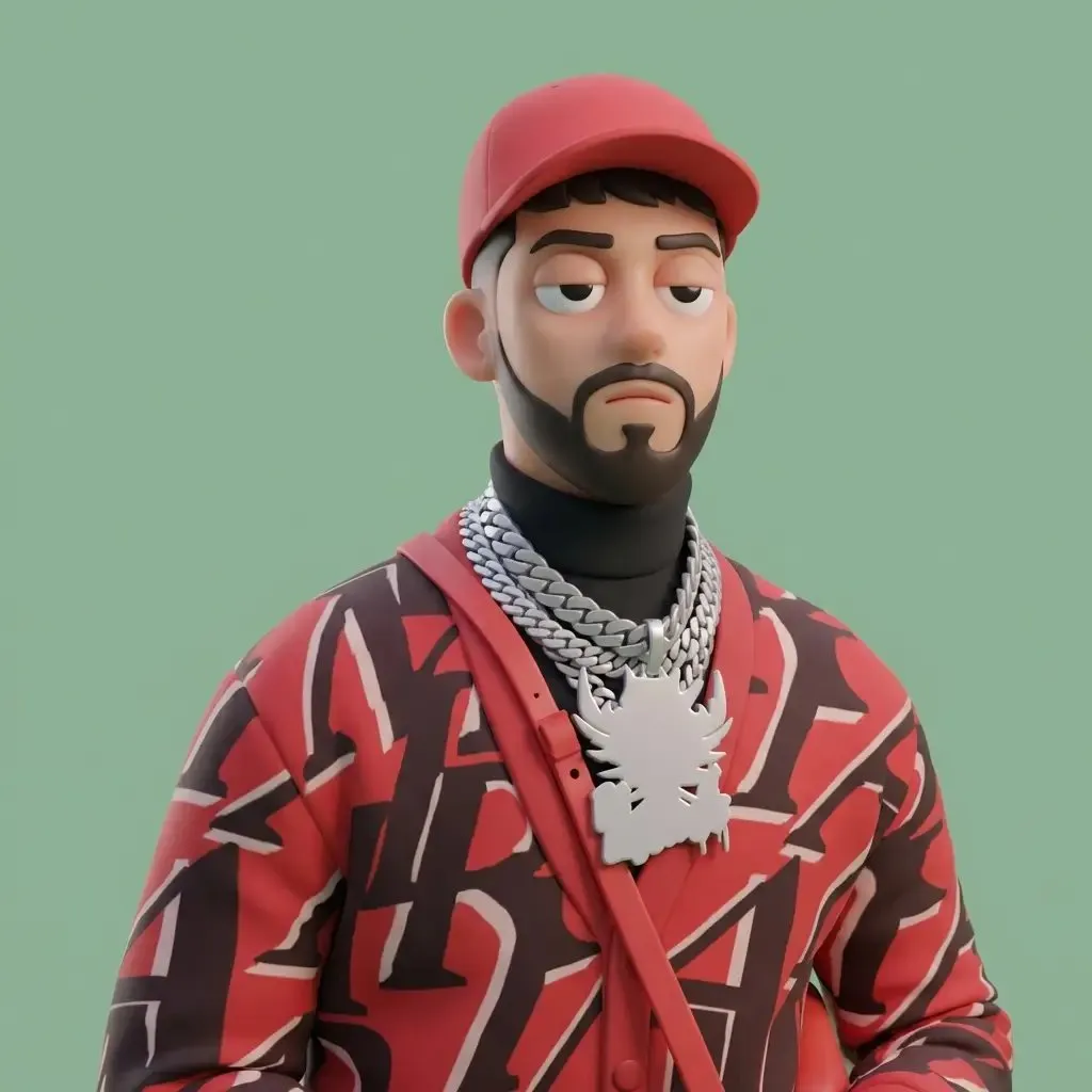 Пример JSON-промпта для переноса фото в минималистичный 3D-стиль. · пример 3
