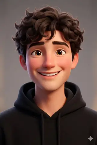 Пример промпта для 3D-аватара в стиле Pixar.