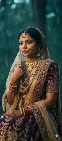 Пример запроса для фотографии в стиле кинопостера Kollywood.