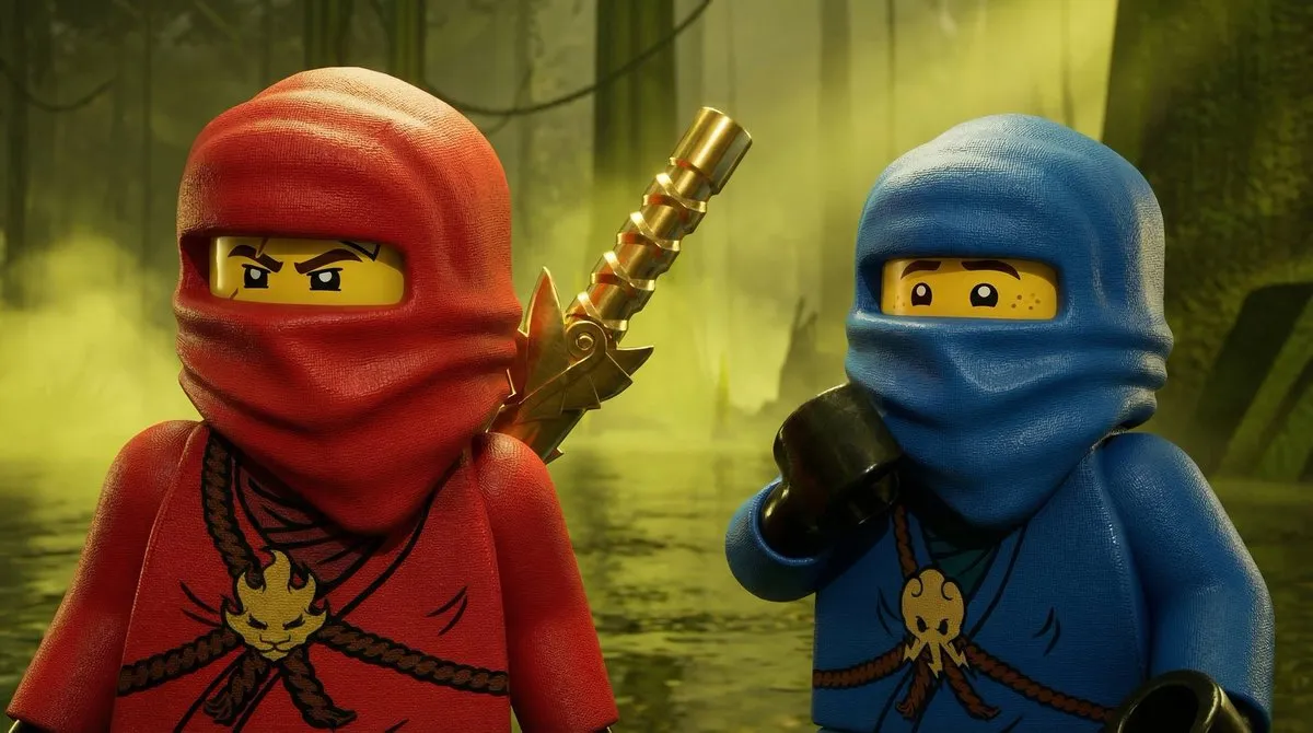 Пример персонажей Ninjago в современной анимационной стилистике UE5. · пример 4