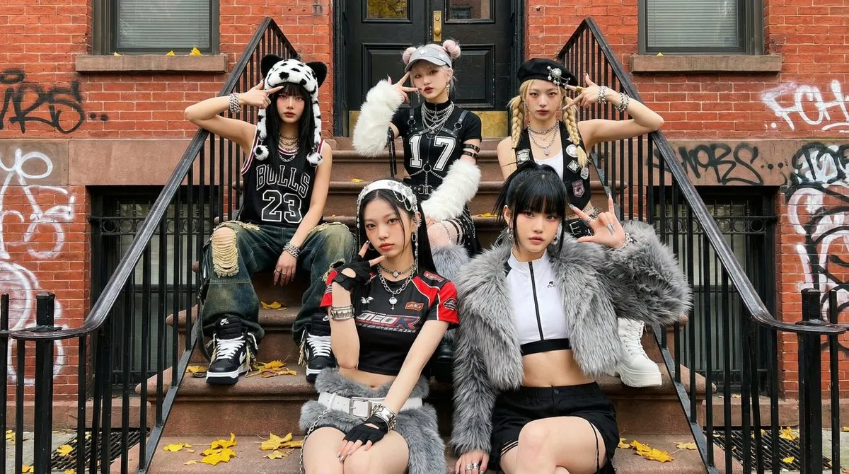 Описание генерации вымышленной K-pop-исполнительницы по пяти изображениям-референсам. · пример 1