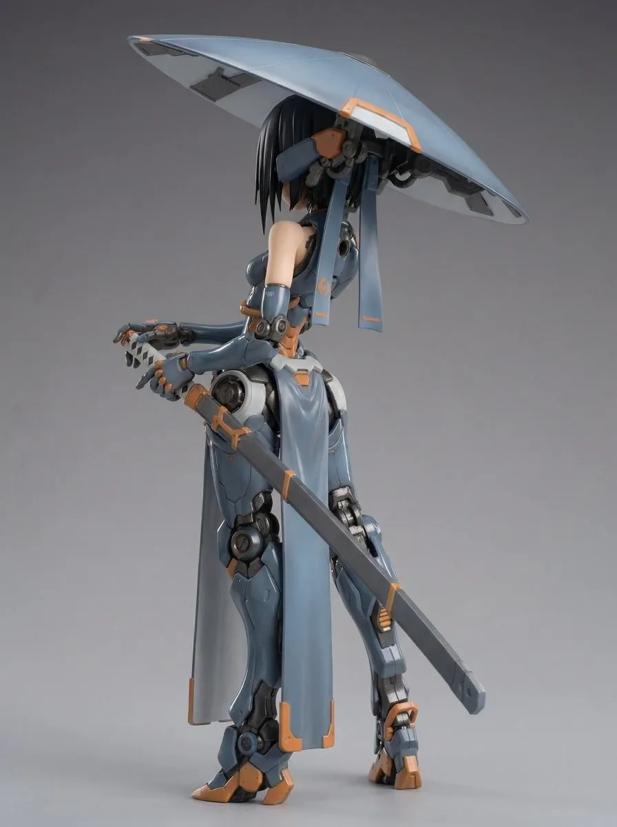 Пример концепта фигурки KNIGHT MECHA GIRL — No.203 Umbra Directive в масштабе 1/7. · пример 2