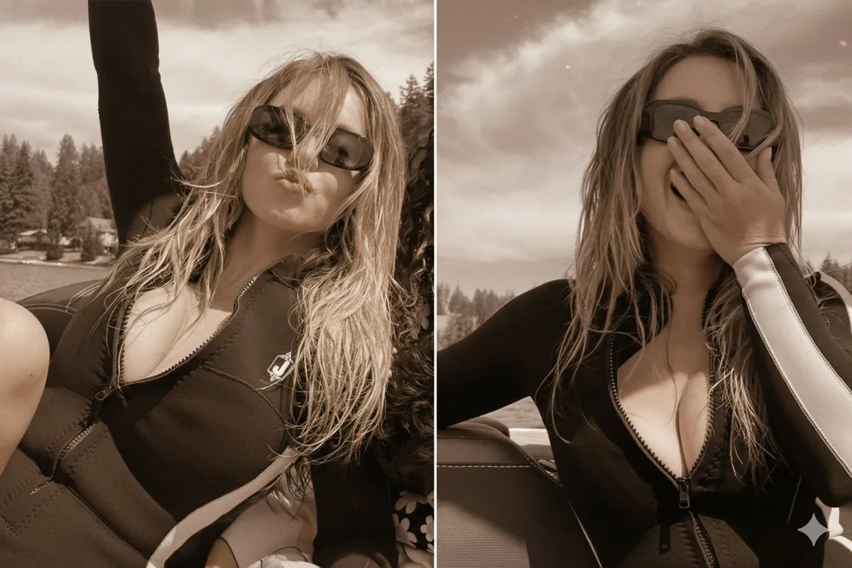 Пример промпта для фотореалистичных изображений Сидни Суини и Аны де Армас в нескольких сценах. · пример 4
