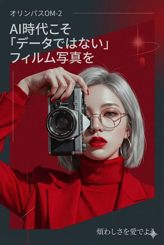 Пример постера с человеком, который фотографирует на зеркальную камеру. · пример 2