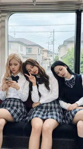 Пример структурированного промпта для трёх K-pop-айдолов в вагоне.