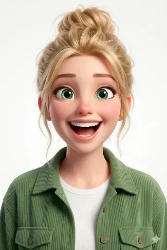 Пример промпта для 3D-аватара в стиле Pixar. · пример 2