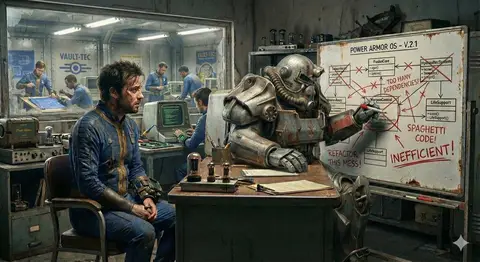 Пример промта с терминами Nuka-Launcher и Ghoul из Fallout.
