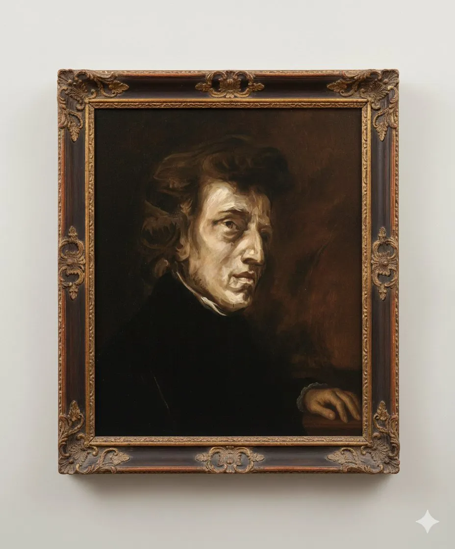 Короткий промпт для преобразования изображения Chopin в другую картинку. · пример 2