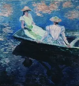 Короткий текстовый промпт для преобразования изображения в стиле Monet.
