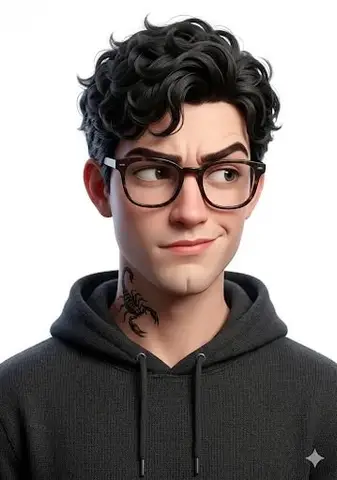 Пример промпта для 3D-аватара в стиле Pixar.