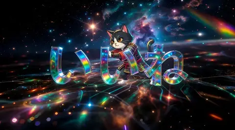 Пример промпта: кот выдвигает японскую надпись «いいね» на фоне из другого изображения.