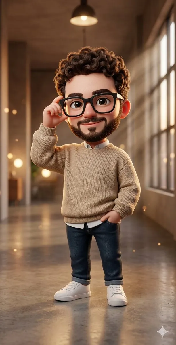 Пример структурированного промпта для 3D-портрета мальчика-чиби в лофте. · пример 2
