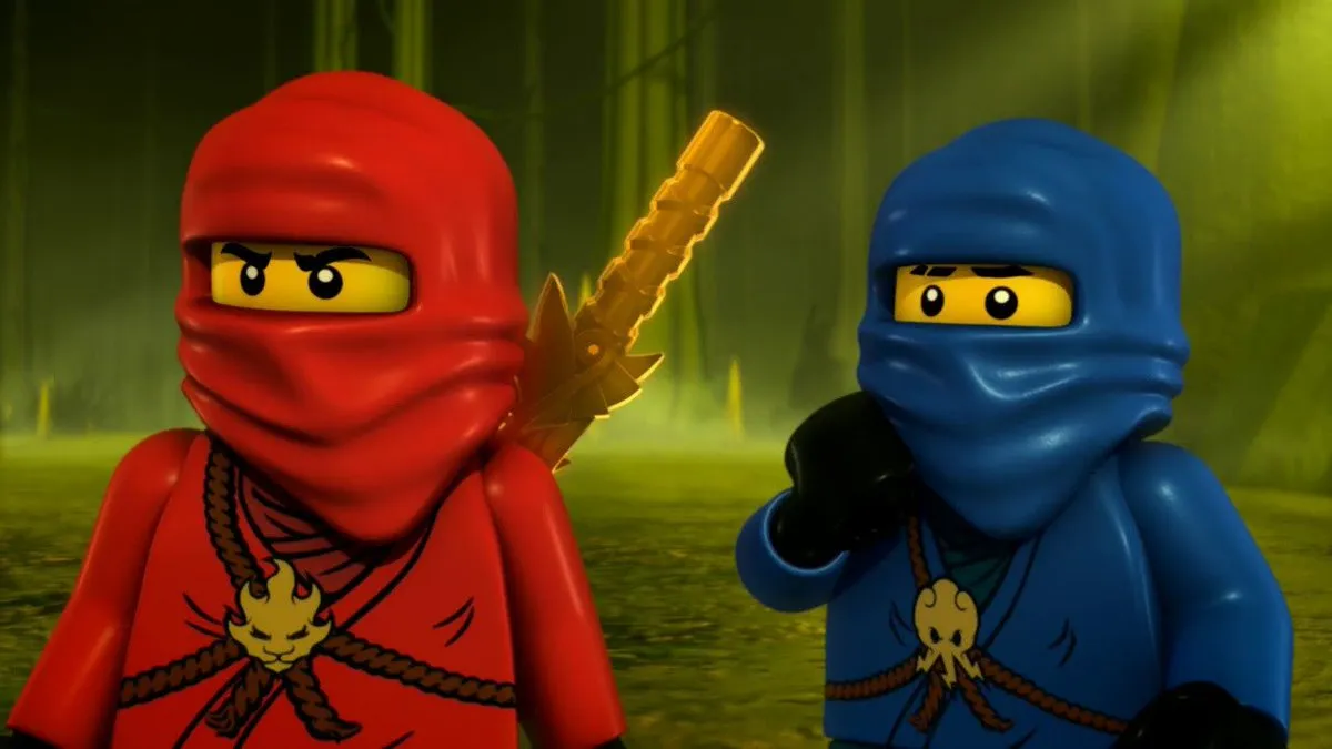 Пример персонажей Ninjago в современной анимационной стилистике UE5. · пример 2