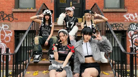 Описание генерации вымышленной K-pop-исполнительницы по пяти изображениям-референсам.