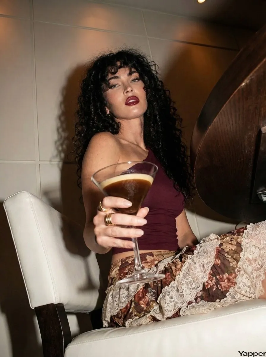Пример структурированного промпта для портрета женщины, похожей на Megan Fox. · пример 1