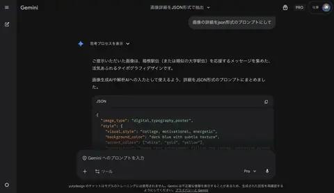 Публикация о создании JSON-промта на основе референсного изображения.