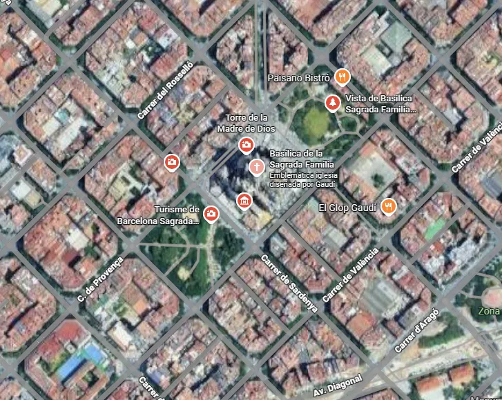Панорамная иллюстрация выбранного места в аниме-стиле по скриншоту Google Maps. · пример 2